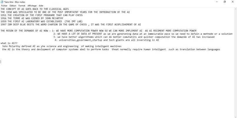 AI  – screenshot 1