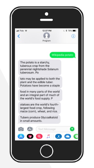 Infotext – screenshot 1