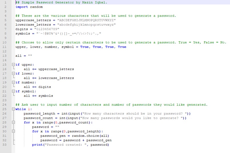 Simple Password Generator – screenshot 2