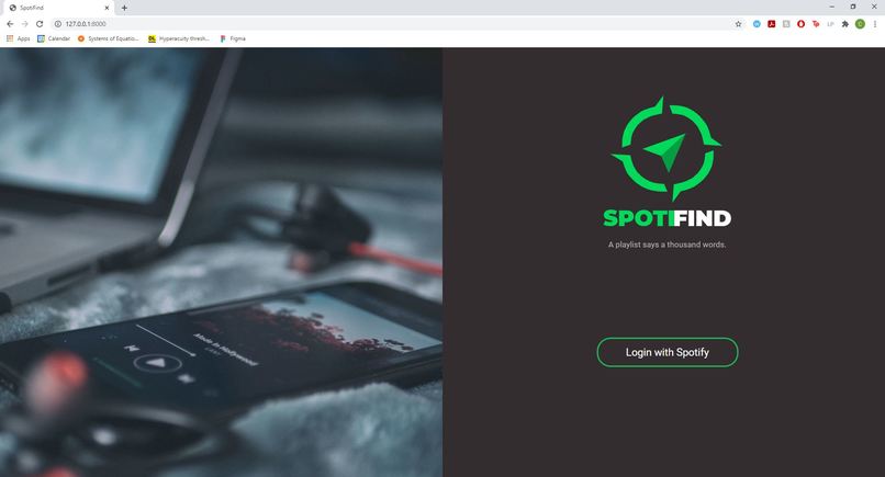 SpotiFind – screenshot 1