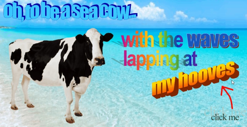 oh, to be a seacow... – screenshot 1