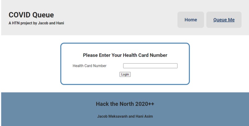 COVID-19 Vaccine Queue – screenshot 1