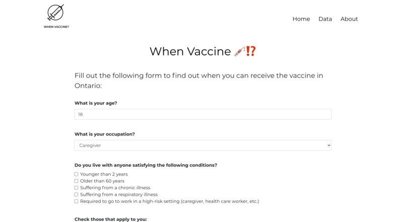 When Vaccine? – screenshot 1