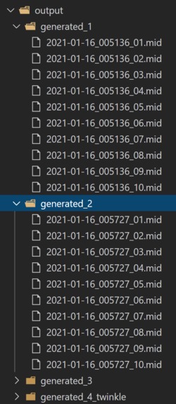 Generating Melodies With Magenta Machine Learning – screenshot 2