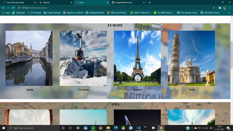 MLH Tours  – screenshot 2