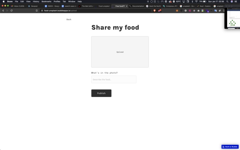 unsplash for food – screenshot 2