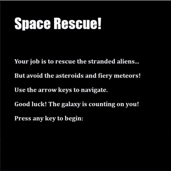 Space Rescue Game – screenshot 2