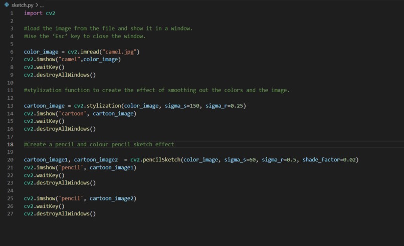 Photo To Sketch – screenshot 1