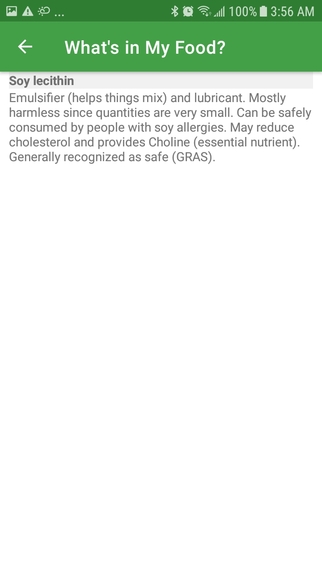 What's in my food? – screenshot 4