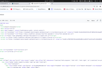 Personal website