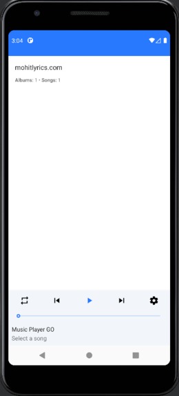 MusicApp – screenshot 2