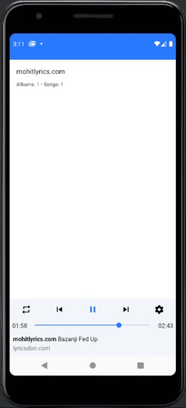 MusicApp – screenshot 3