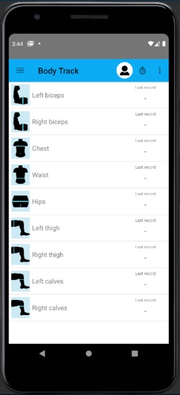 FitnessApp – screenshot 3