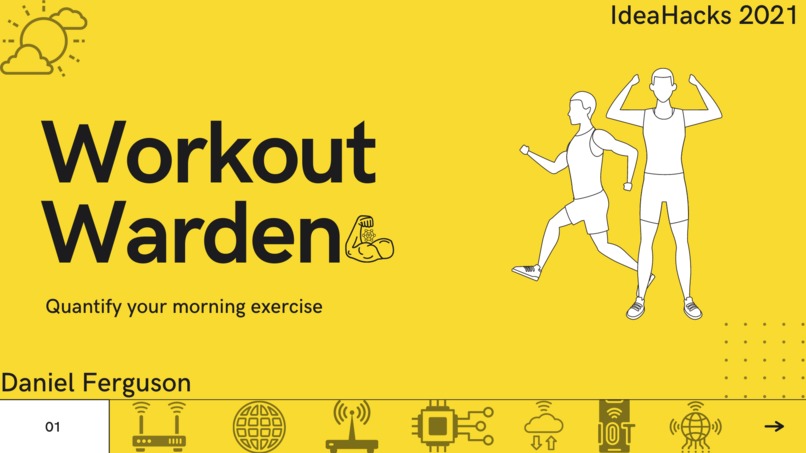 Workout Warden - Daniel Ferguson (TI Box) – screenshot 1