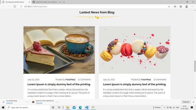 Light_Your_Kitchen_Website – screenshot 4
