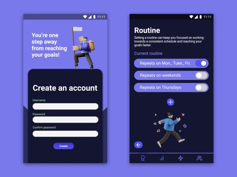 Nijugo: The Modern Pomodoro Tracker – screenshot 3
