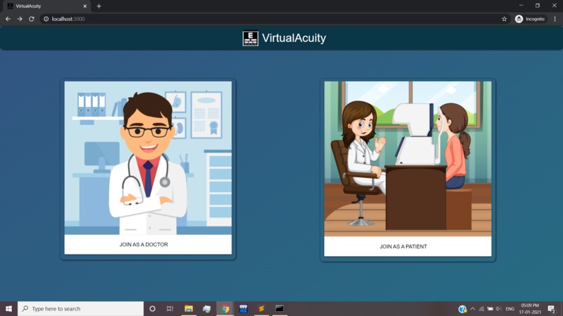 VirtualAcuity – screenshot 1
