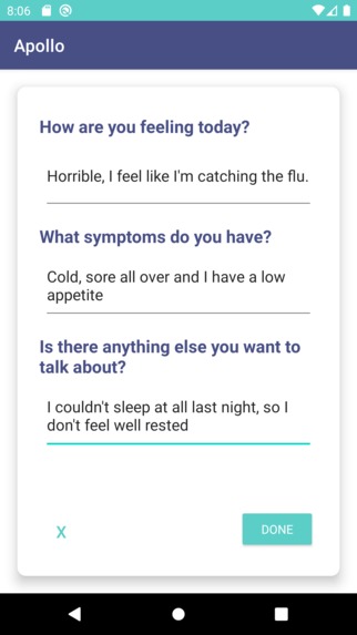 Apollo: Your Virtual Nurse – screenshot 6