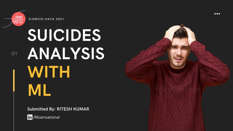 Suicides Data Analysis in India Using Machine Learning – screenshot 1