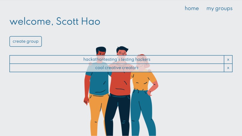 meet.up – screenshot 2