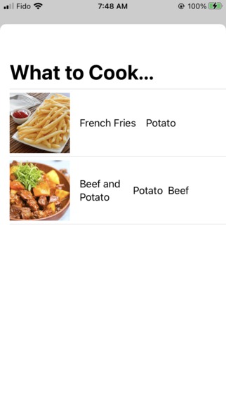 What2Cook – screenshot 3
