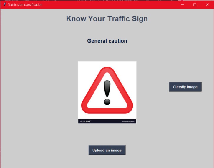 Traffic Sign Recognition – screenshot 1