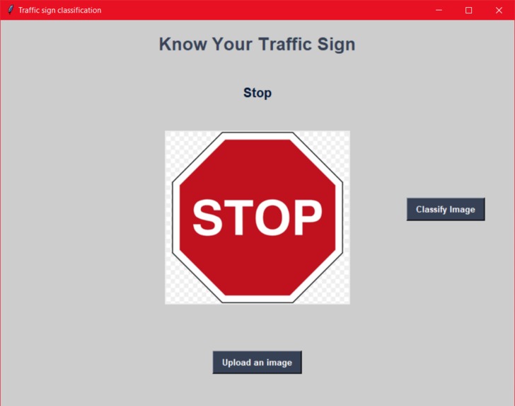 Traffic Sign Recognition – screenshot 2
