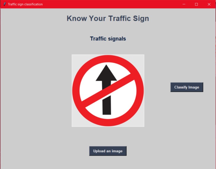 Traffic Sign Recognition – screenshot 3
