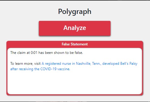 Polygraph – screenshot 2