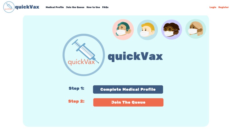 quickVax – screenshot 3