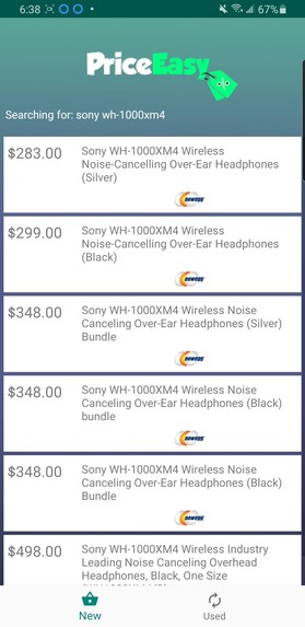 PriceEasy – screenshot 2