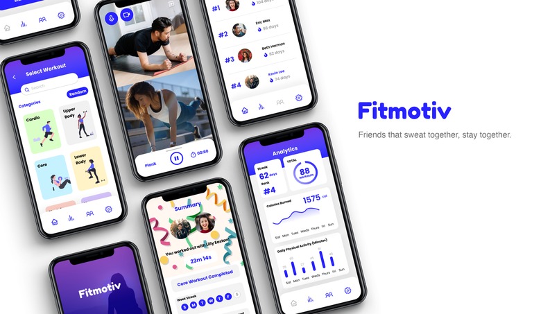 Fitmotiv – screenshot 1