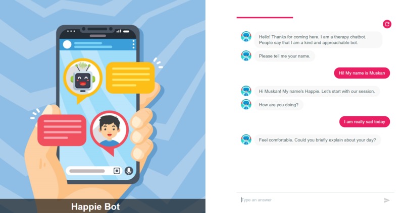 HappieBot – screenshot 1