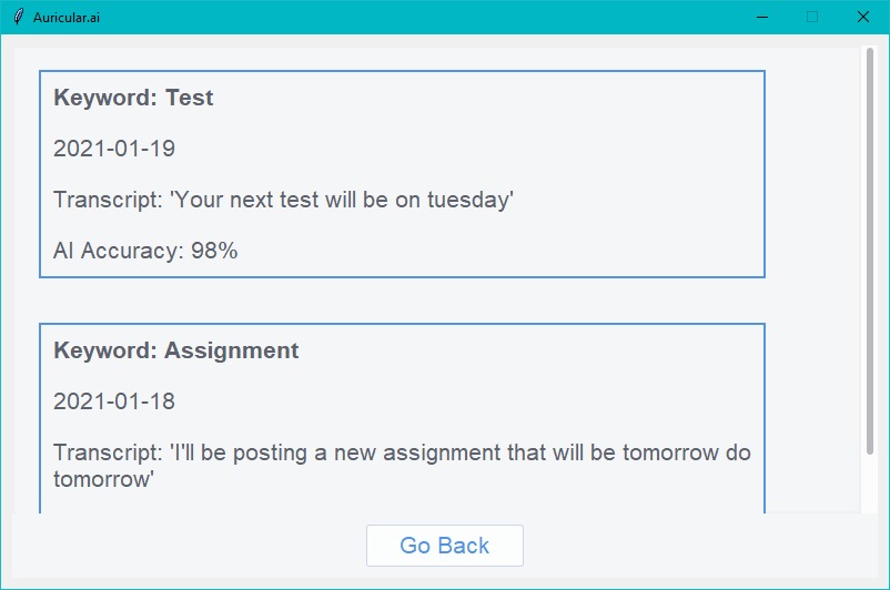 Auricular.ai – screenshot 4