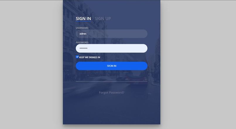Authenication Sysem – screenshot 2