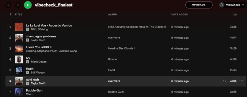 vibecheck – screenshot 4