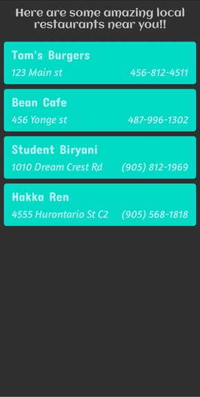 Recommendations – screenshot 2