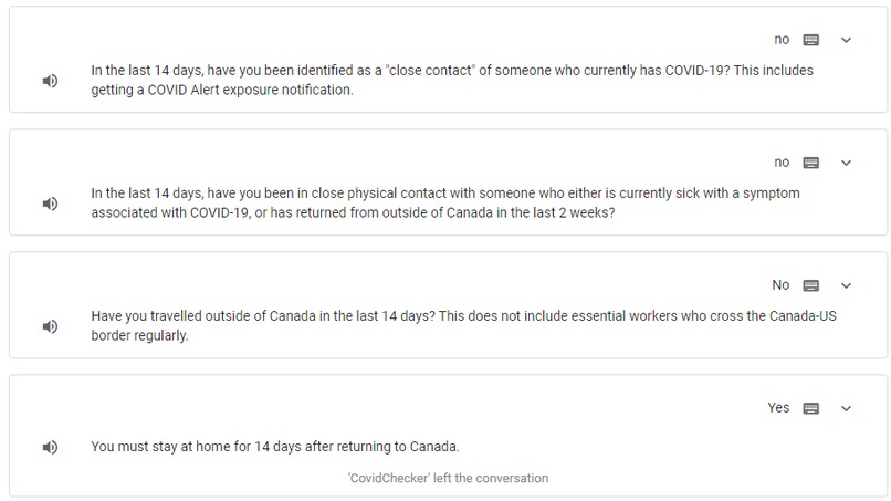 CovidChecker – screenshot 1