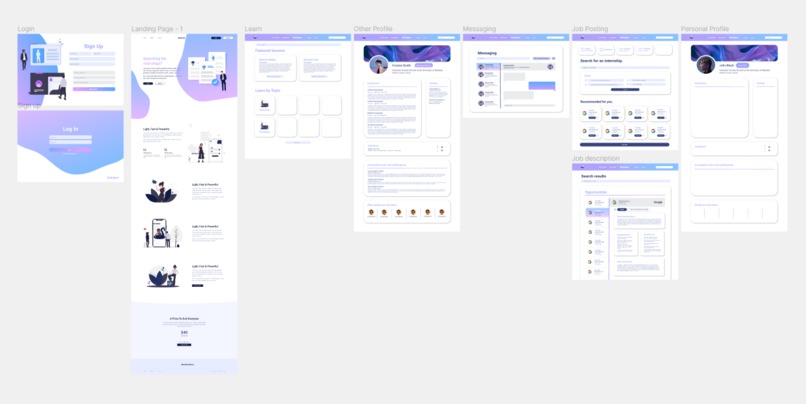 EzIntern – screenshot 1