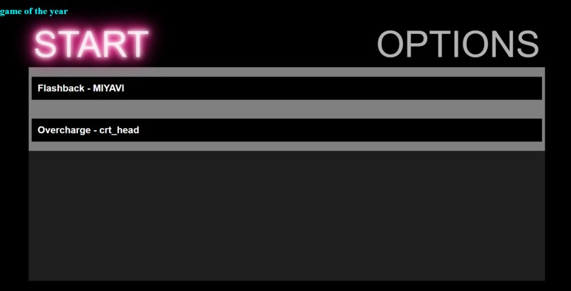 Game of the year – screenshot 1