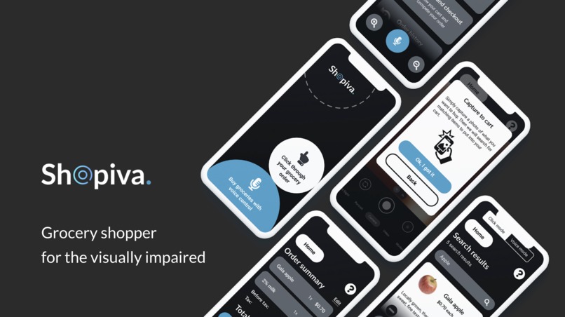 Shopiva - Grocery Shopping for the Visually Impaired – screenshot 1