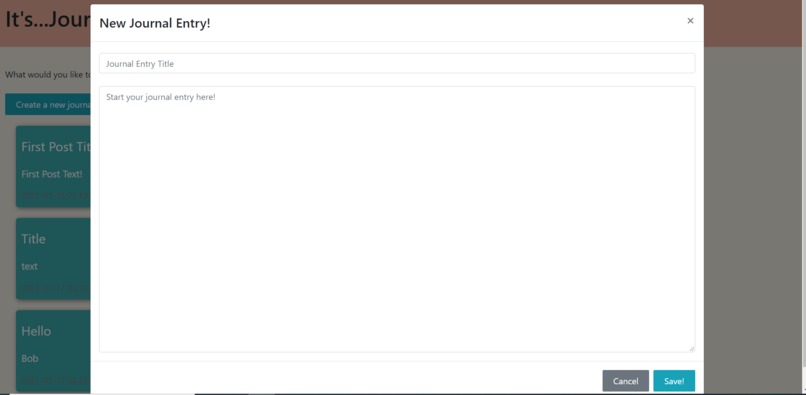 Journal Away With Me – screenshot 3