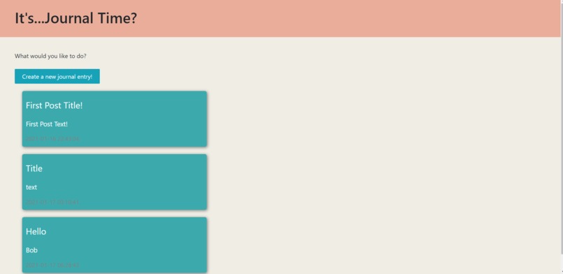 Journal Away With Me – screenshot 2