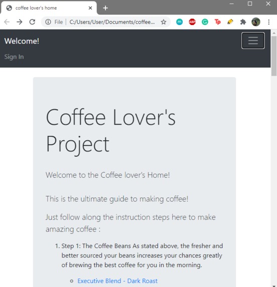 Coffee Lover's Home  – screenshot 1