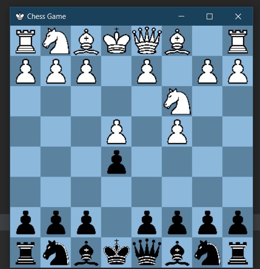 Chess game – screenshot 1