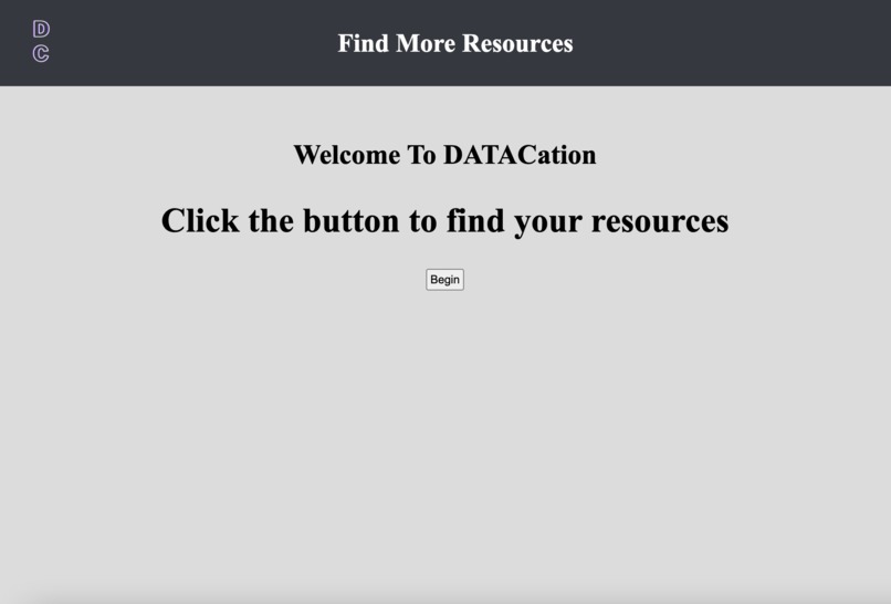 DATACation – screenshot 1