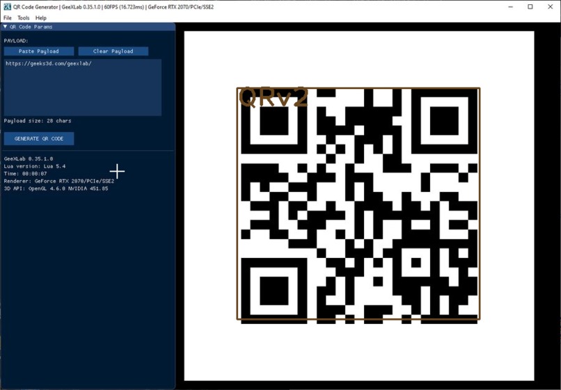 QR CODE VERSION DETECTION – screenshot 1