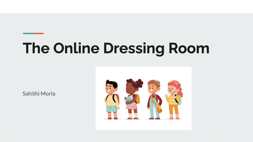 The Online Dressing Room – screenshot 1
