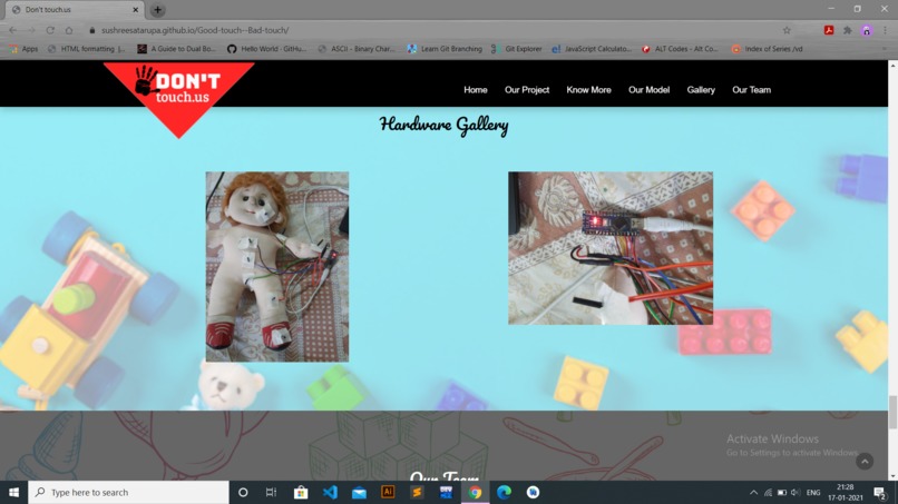 Don't touch.us – screenshot 4