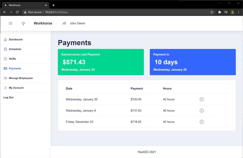 Workhorse – screenshot 2